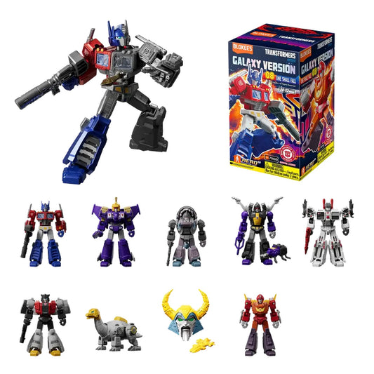 Blokees Blind Box Figuras Transformers Galaxy Version 08 One Shall Fall