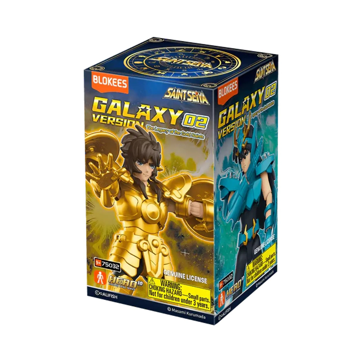 Blokees Blind Box Figuras Saint Seiya Galaxy Version 02 The Legacy of the Gold Saints