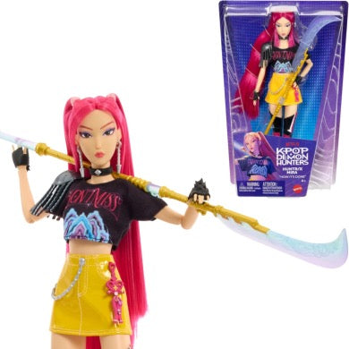 Muñeca Coleccionable KPop Demon Hunters - Edición Especial Rockera