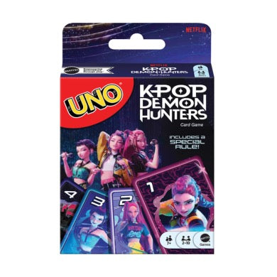 Cartas UNO Rosebay Kpop Demon Hunters Mattel