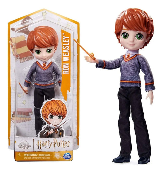 Muñeco Ron Weasley 20 Cm Articulado Incluye Varita