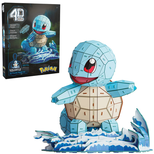 Kit de Rompe Cabezas 3D 4D Pokémon Squirtle