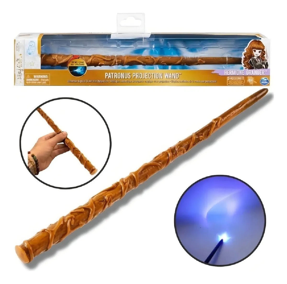 Hermione Granger Magic Wand Patrono Projection Sunny