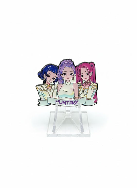 Pin Rumi, Mira y Zoey - Kpop Demon Hunters