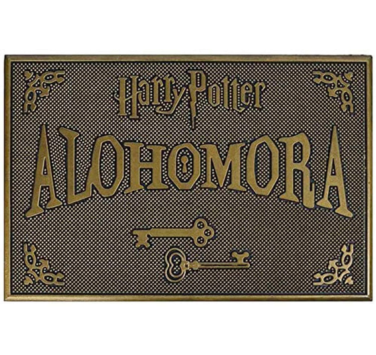 Limpiapies de Goma Harry Potter «Alohomora»