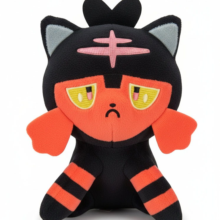 Peluche Litten de Pokémon