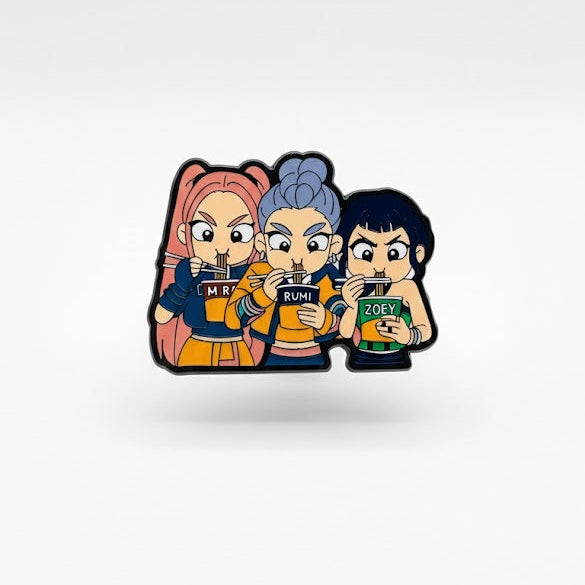Pin Rumi, Mira y Zoey - Kpop Demon Hunters