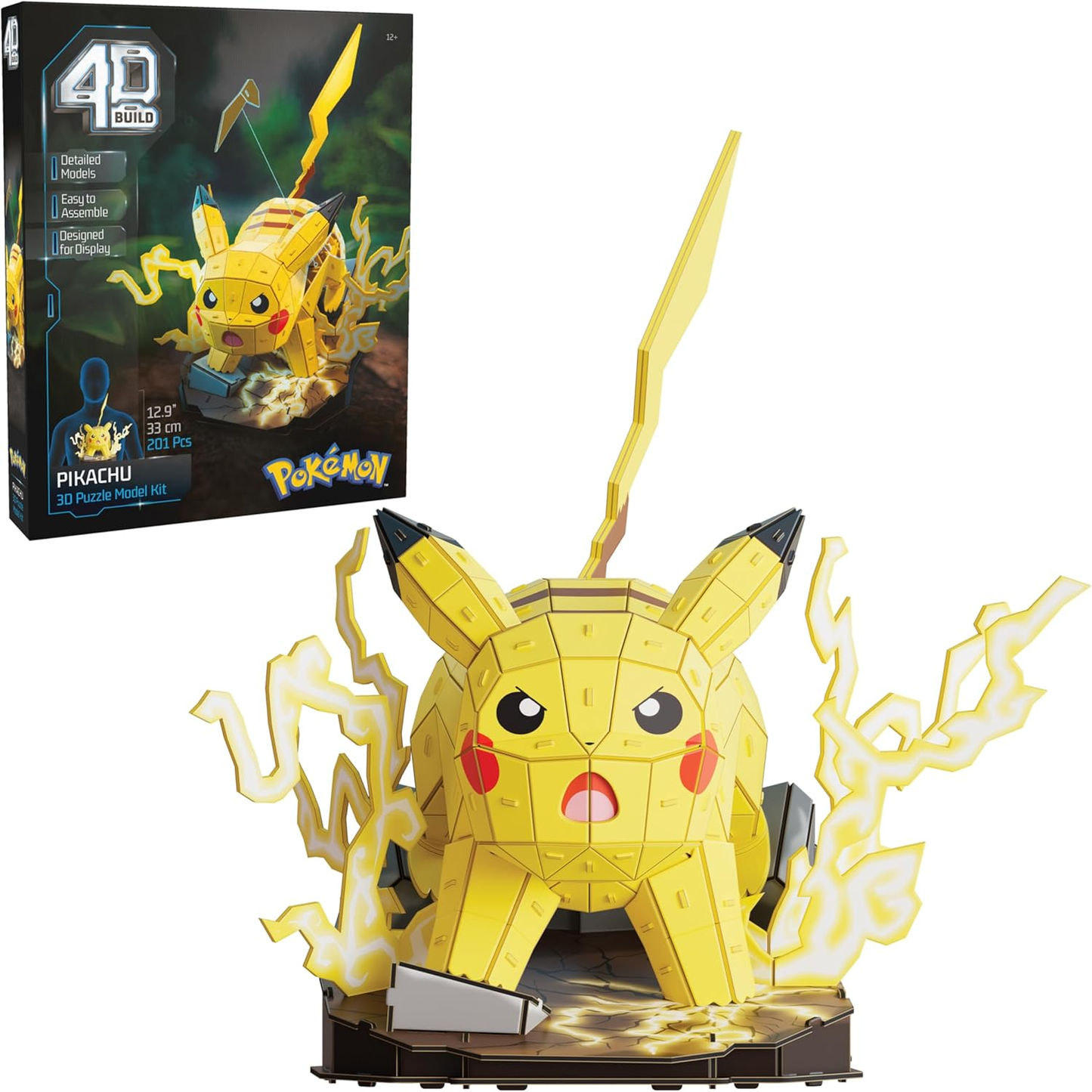 Kit de Rompe Cabezas 3D 4D Pokémon Pikachu