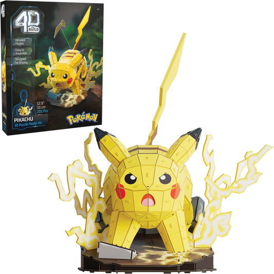 Kit de Rompe Cabezas 3D 4D Pokémon Pikachu