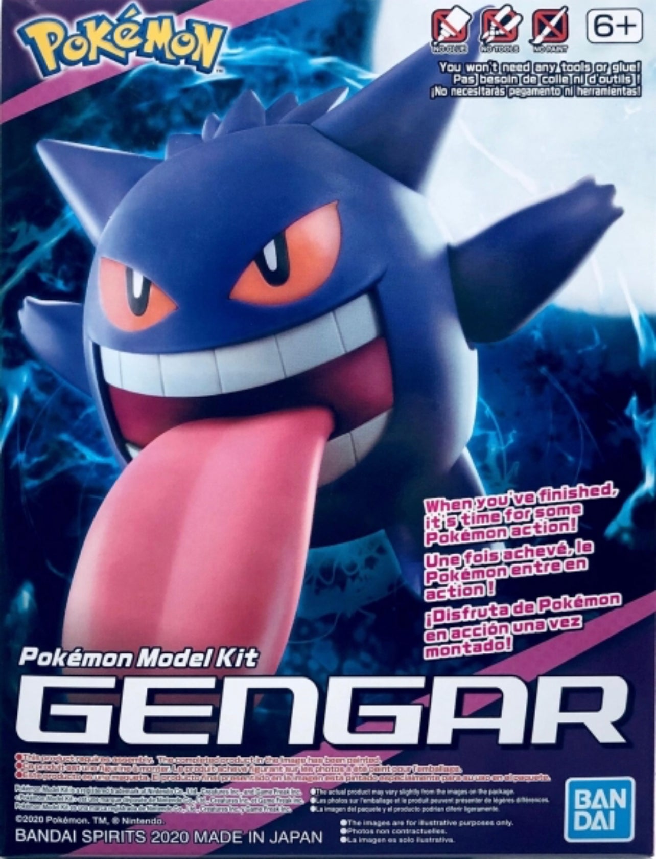 BANDAI 09267 POKEMON - GENGAR, BANDAI SPIRITS POKEMON MODEL KIT