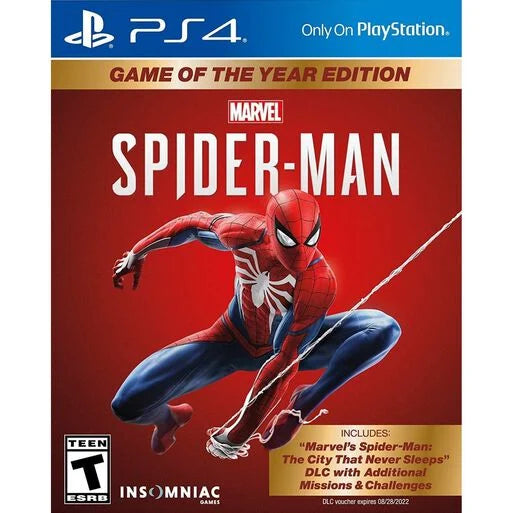 Spiderman Goty Edition Ps4